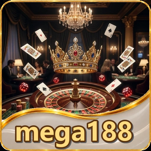 Ikon mega188 untuk langkah pasang APK